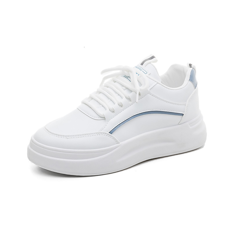 2025 New White Shoes For Women s Designers Summer Breathable Fashionable Multi Functional Leather Thick Soled Casual Outdoor Board Shoes