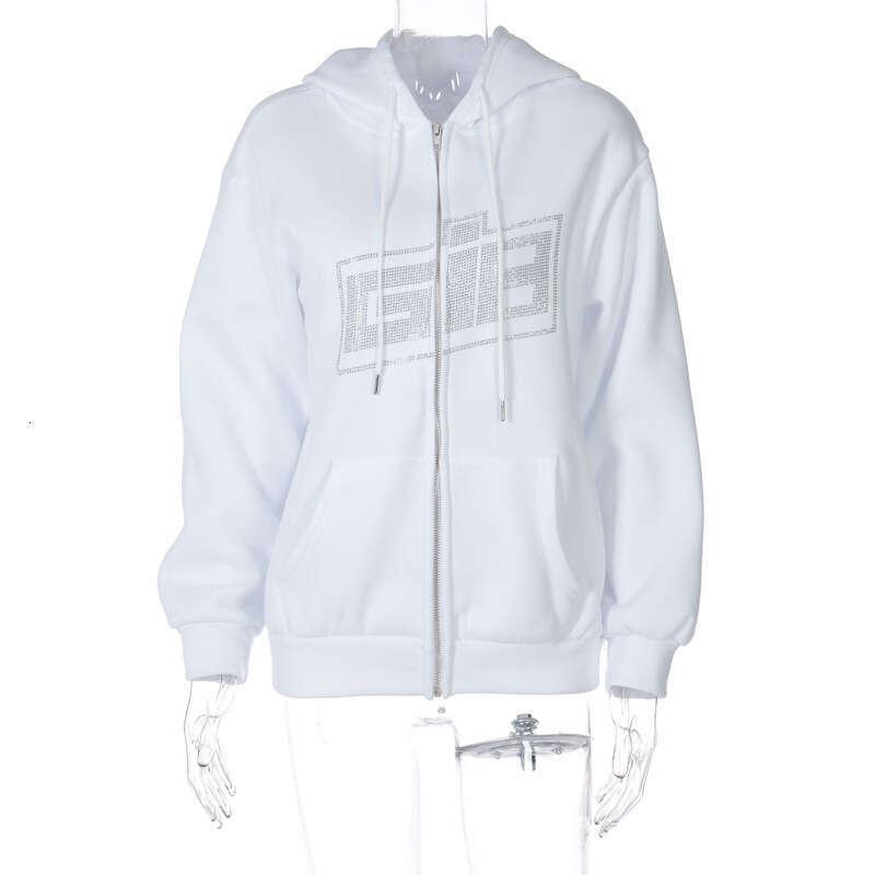 Autumn/Winter New Harajuku Hoodie Solid Color Loose Casual Women's Top