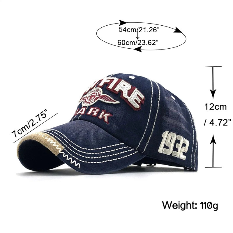 Men Women Cotton Embroidered Letter Printed Baseball Cap Cowboy Hip Hop Dance Club Hat Visors Summer Sports Sun Hats 250228