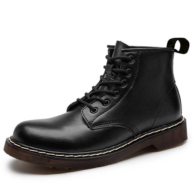 Designer Brand Genuine Leather Unisex 35~46 hot Dropship Women Mens Ankle Snow Boots Shoes For Men Fashion Warm Winter Autumn Z250303