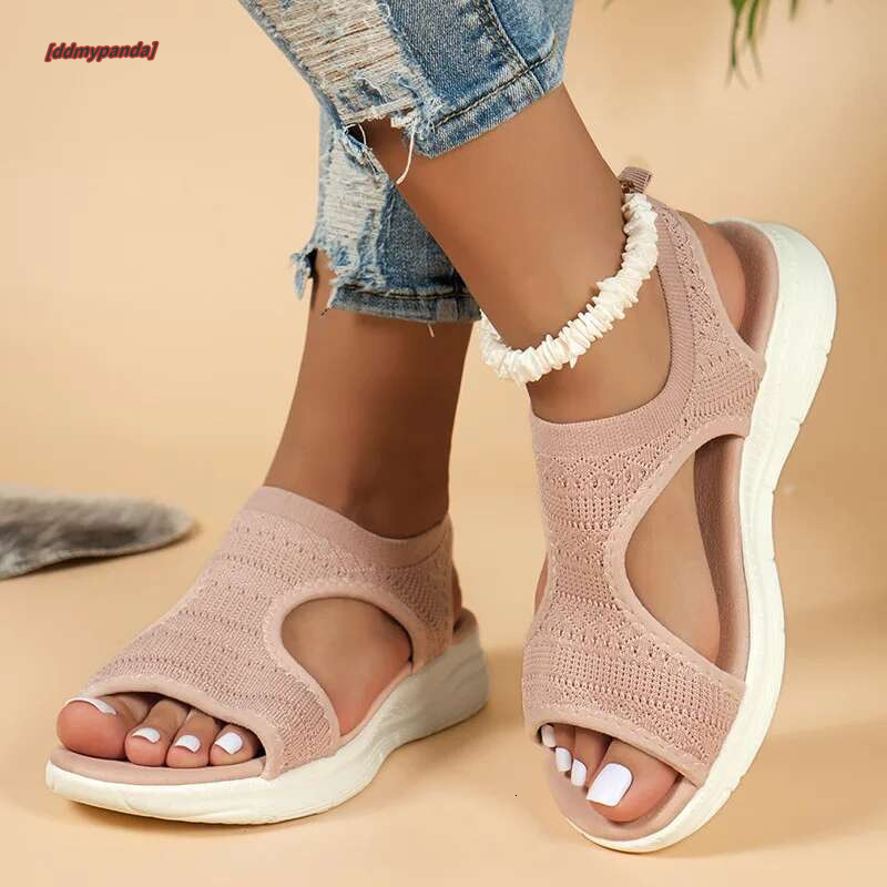 Women's Shoes Summer 2025 Comfort Casual Sport Beach Wedge Women Platform Roman Sandals Plus Size #ddmypanda