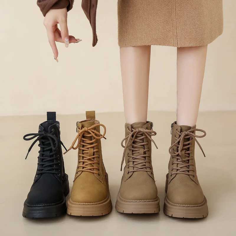Womens Cowboy Boots Offer Jeans Shoes Woman 2024 Trend Elegant Womens Heel Sneakers Sale Winter Shoes Sales Retail Black Boot Z250303