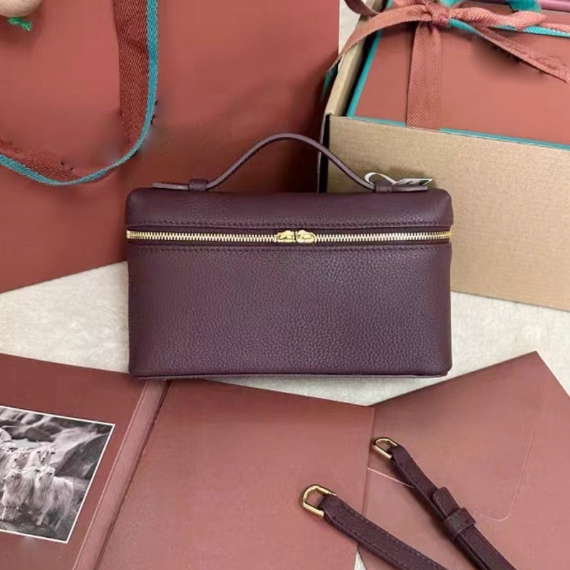 Designer bag luxury high-quality women's leather dumpling bento bag women's shoulder width crossbody handbag