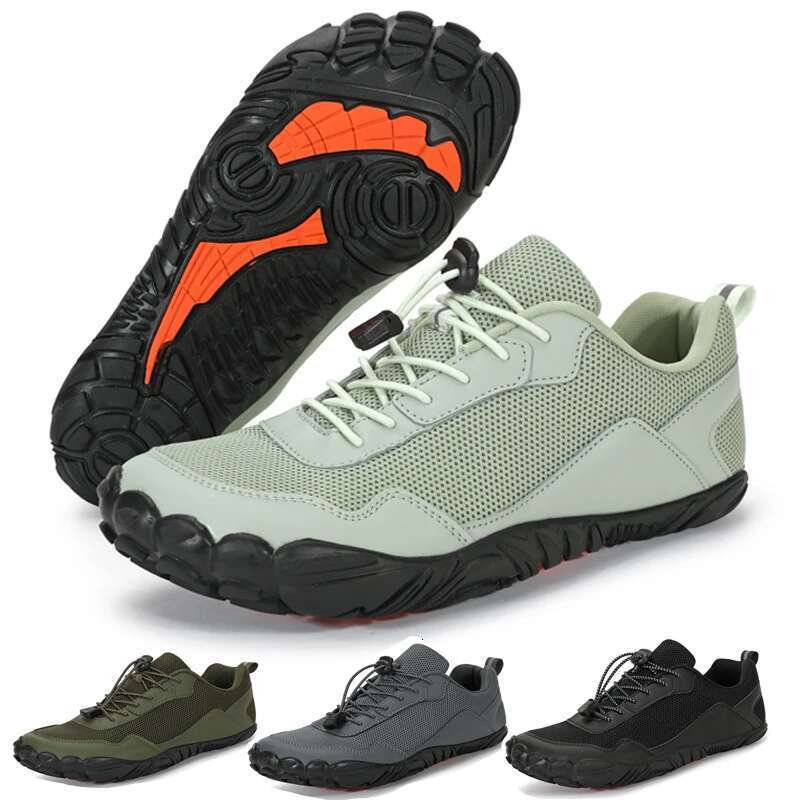 Men's Water Barefoot Quick-Dry Socks for Swim Diving Surf Pool Aqua Sports Beach Walking Wide Toe Shoes
