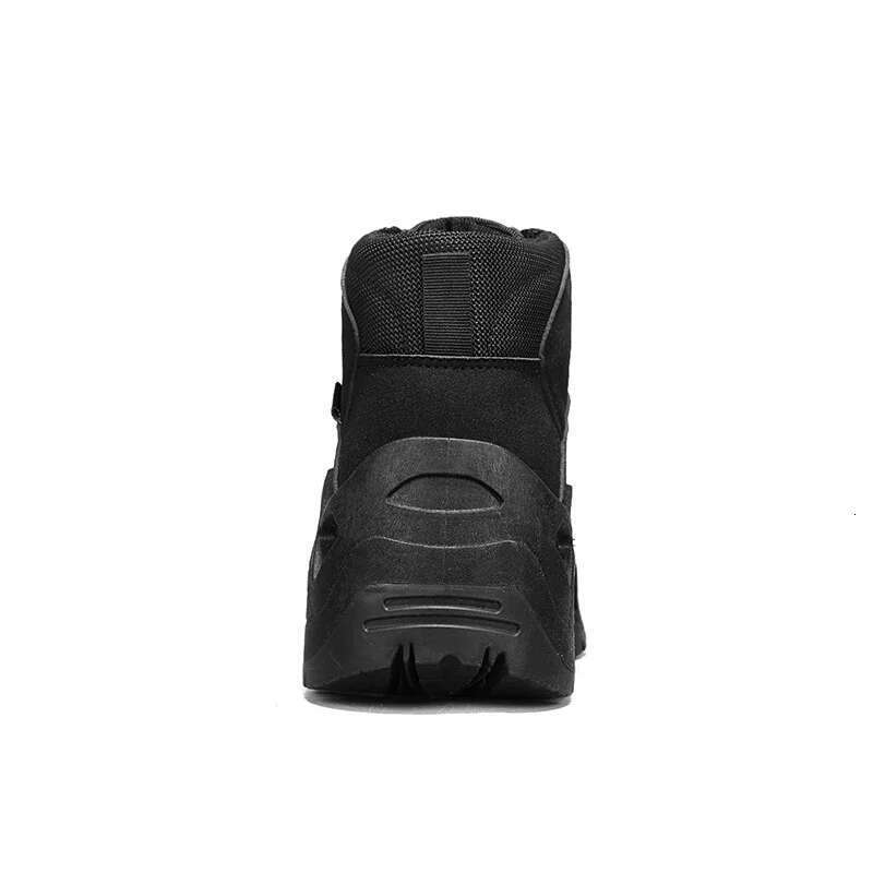 Men's Outdoor Hiking Anti Slip Training Work Green Thick Soled Sports Shoes 2025 New Autumn and Winter Boots