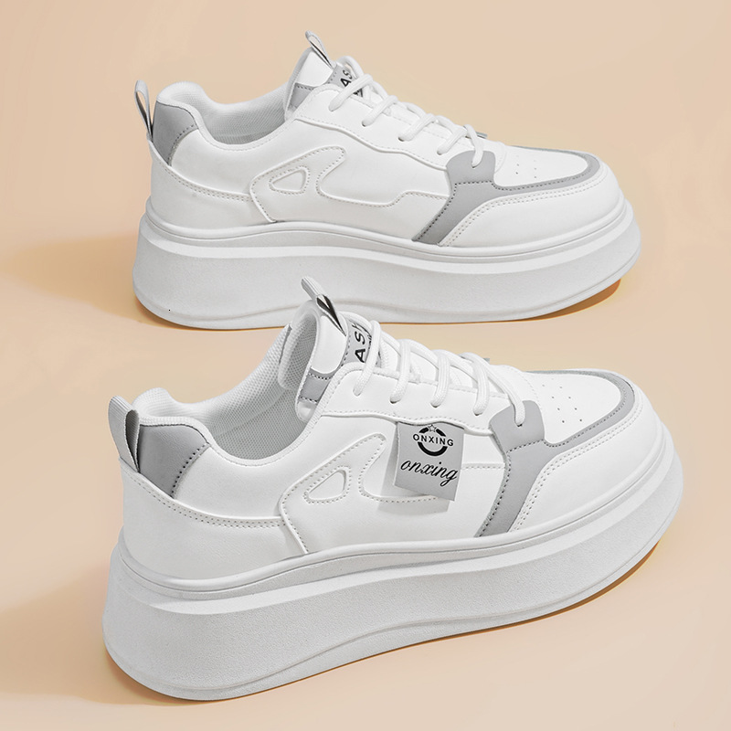 Little White Shoes Women s Designer s New 2025 Spring Breathable Board Shoes Multi Functional Thick Soled Sports And Leisure Fashion Shoes