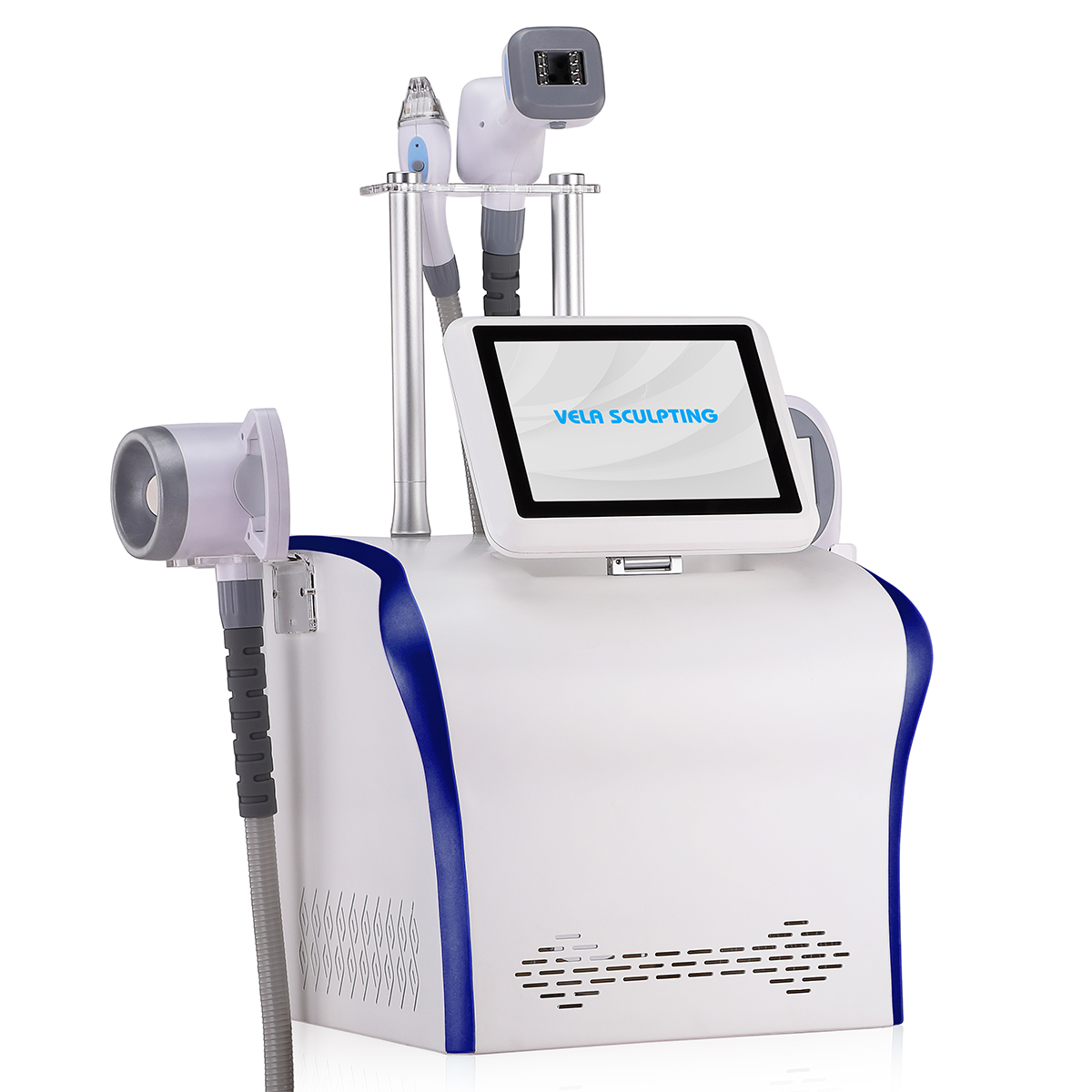High Performance Vela Body Sculpt Professional Non-invasive Weight Loss 40K Cavitation Vacuum Dredging Vela RF Skin Tightening Face Lift Machine