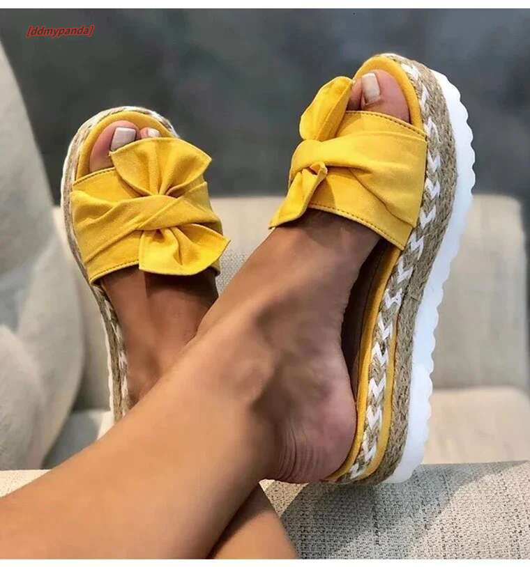 Heels with Wedges for Women Platform Sandals Slippers Sandalias Mujer Elegant Summer Shoes #ddmypanda
