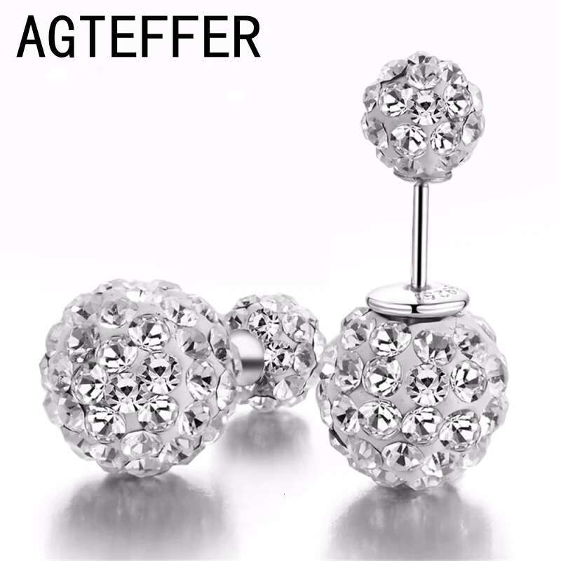 sterg sier New Jewelry Shambhala zirconia female popular original brand of high-end vintage stud earrings