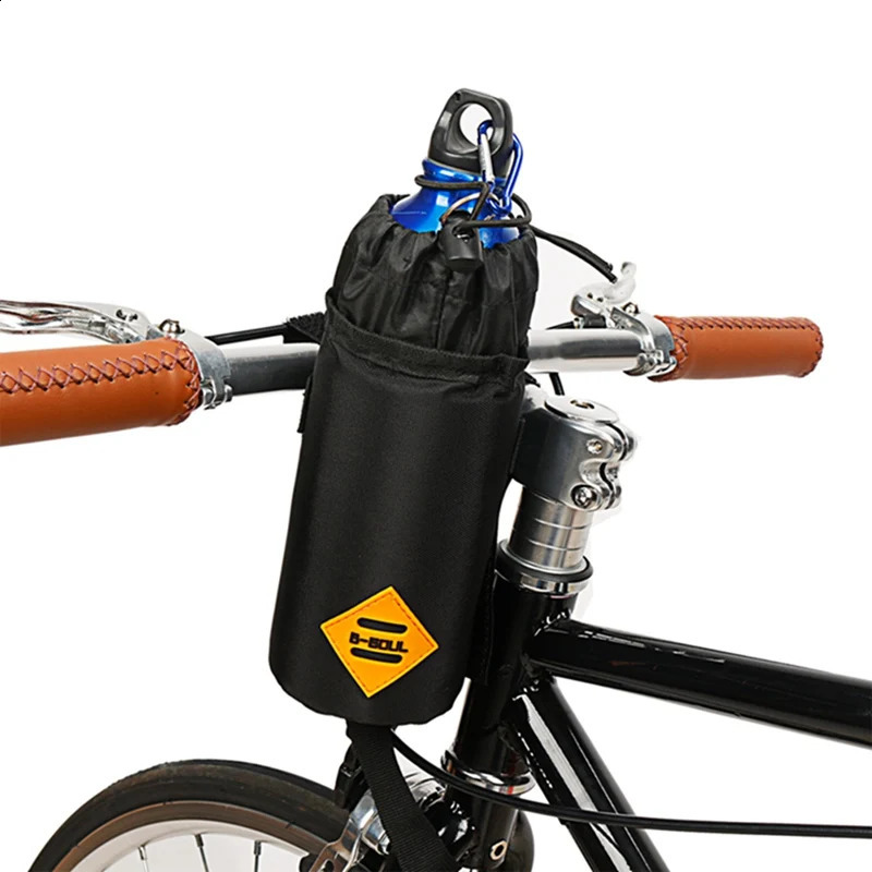 Ship from US Portable Cycling Handlebar Kettle Bag Bike Stem Outdoor Bicycle Water Bottle Insulated Pouch 250228FBB