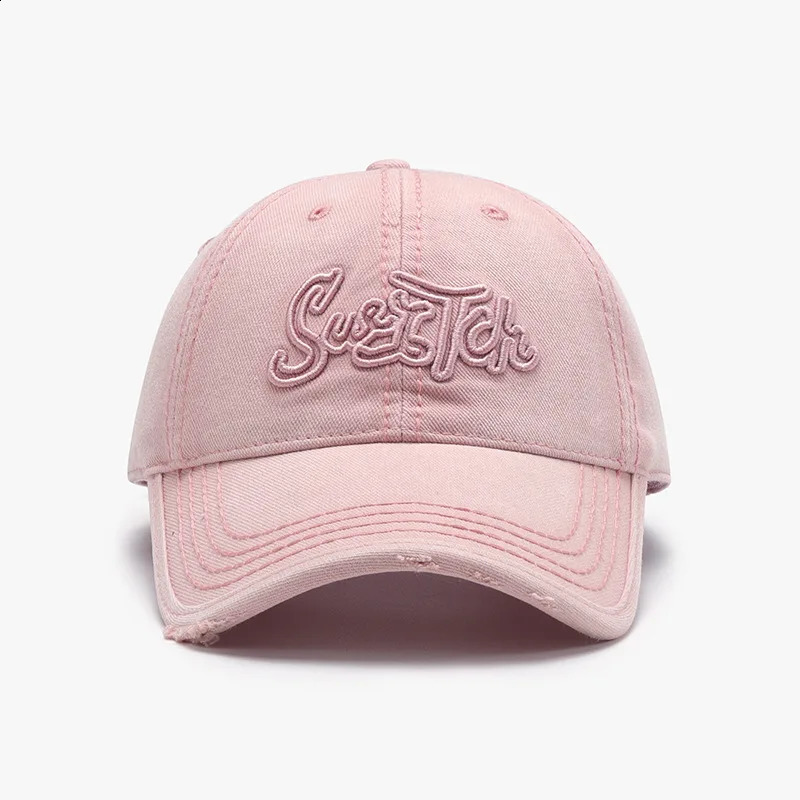 s Spring Retro Classic Visors Trendy Soft Top Hole Men Large Size Peaked Cap Outdoor Cycling Washed Womens Baseball Cap 250228