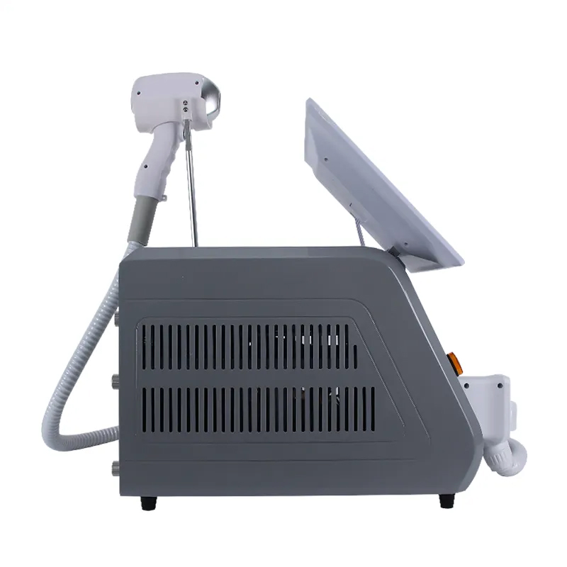 Professional Ice Point Hair Removal Single Handle 755 808 1064 Diode Laser Skin Rejuvenation Permanent Depilation Soprano Laser Hair Removal Machine