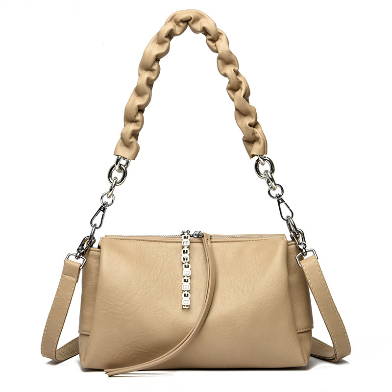 toteBag Shoulder bag ROSE NOIRE New Women's Chain Box Niche, High-End, Fashionable, Crossbody, Single Shoulder, Small Square Bag, Armpit Bag