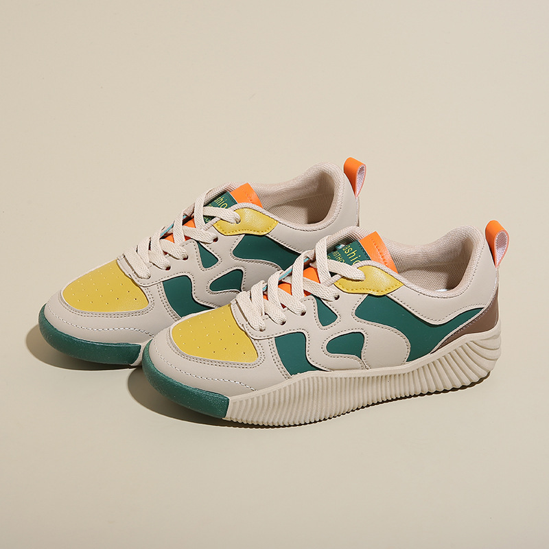 Designer s New Women s 2025 Breathable Multifunctional Thick Sole Splicing Outdoor Multifunctional Casual Women's Sports Shoes