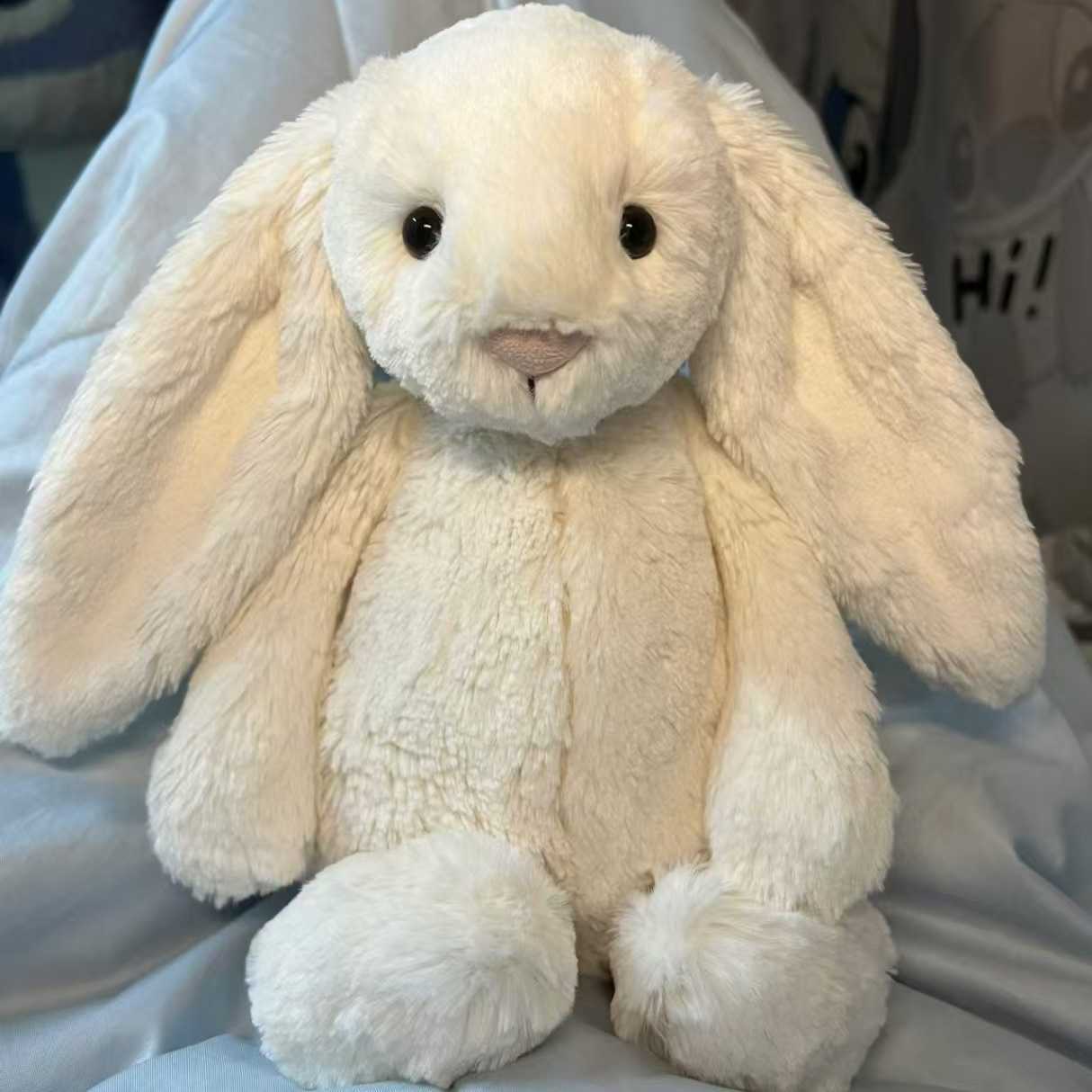 Plush Dolls Jelly Bonnie Rabbit Doll JC Dropped Ear Rabbit Plush Toy Shy Rabbit Doll Childrens Soothing Pillow Gift