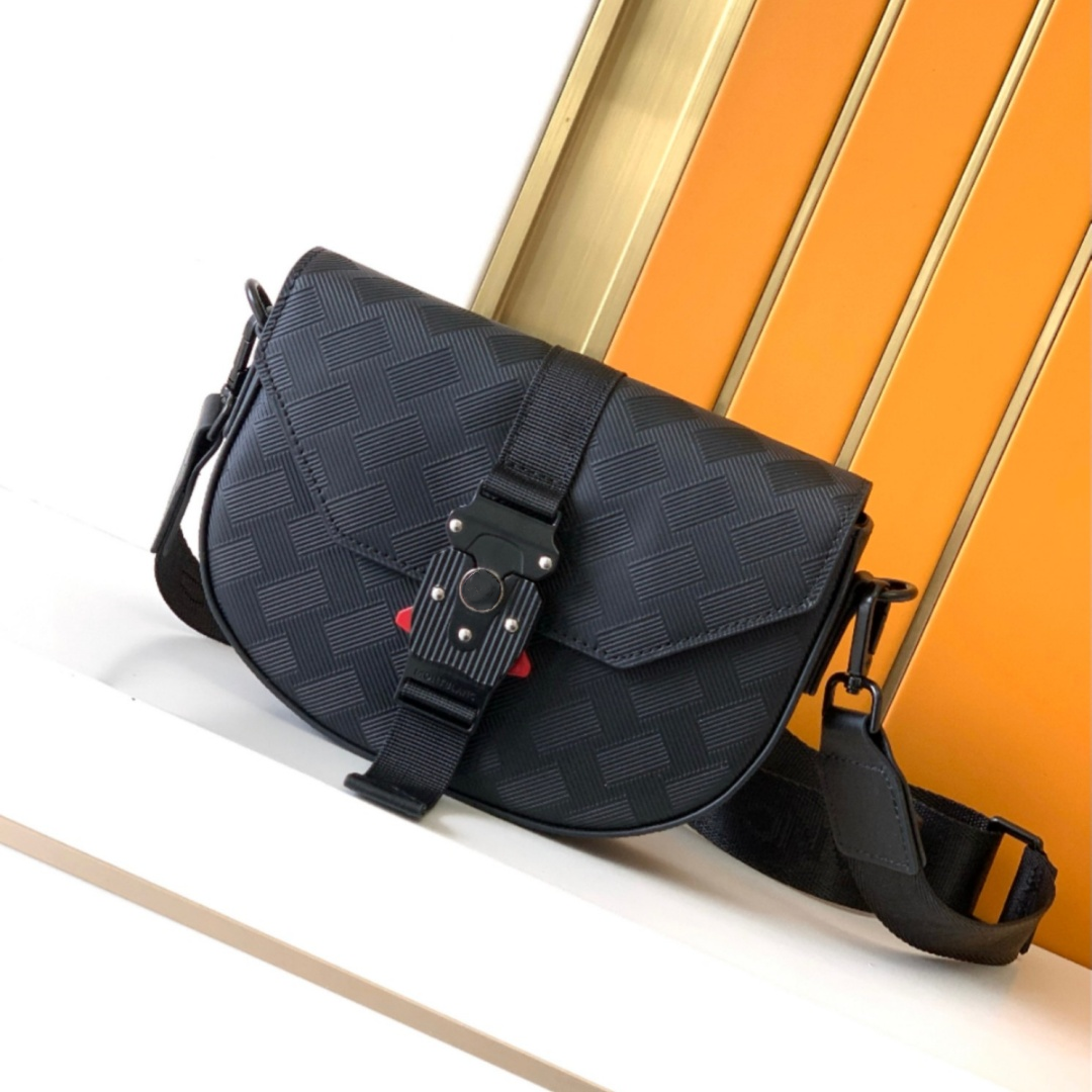 10A Mens Designer Crossbody Bag Classic Black Shoulder Bag For Women Luxury Briefcase Fashion Handbags Casual Camera Cross Body Bags 7071