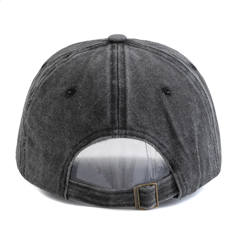 Unisex Washed Cotton Cap Coconut Tree Embroidery Vintage Baseball Men Women Casual Outdoor Dad Hats 250228