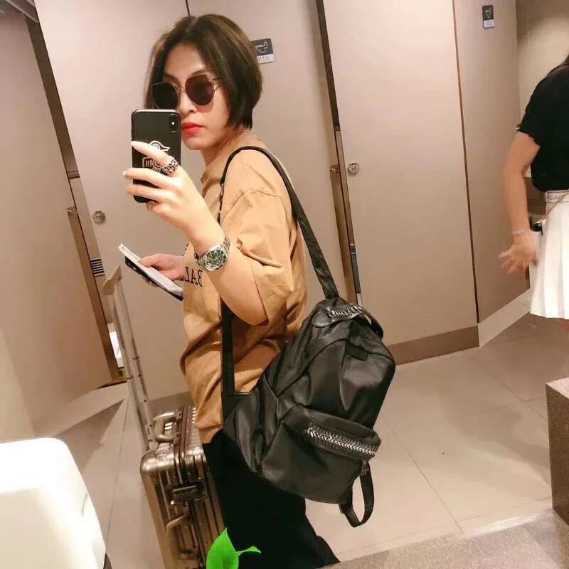 Original Designer Backpacks For Women 2025 New High Quality Nylon Woven Decoration Waterproof Casual Large Capacity Travel Bag