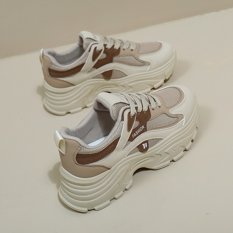 2025 Designer s New Seasonal Breathable Thick Soled Height Increasing Multi Functional Outdoor Running And Leisure Shoes For Women