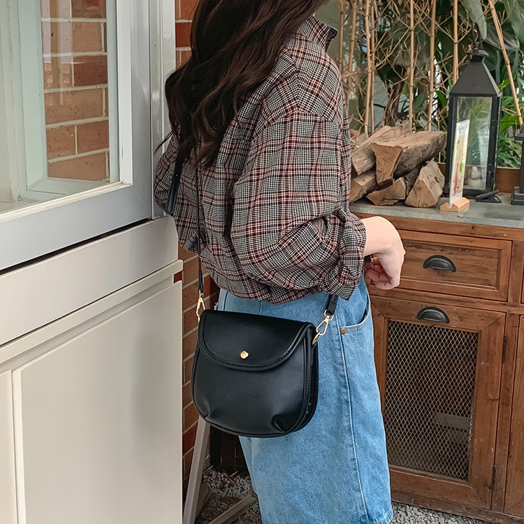 toteBag Shoulder bag ROSE NOIRE New Crossbody Shoulder Fashion Version Casual Versatile Flip PU Women's Bag