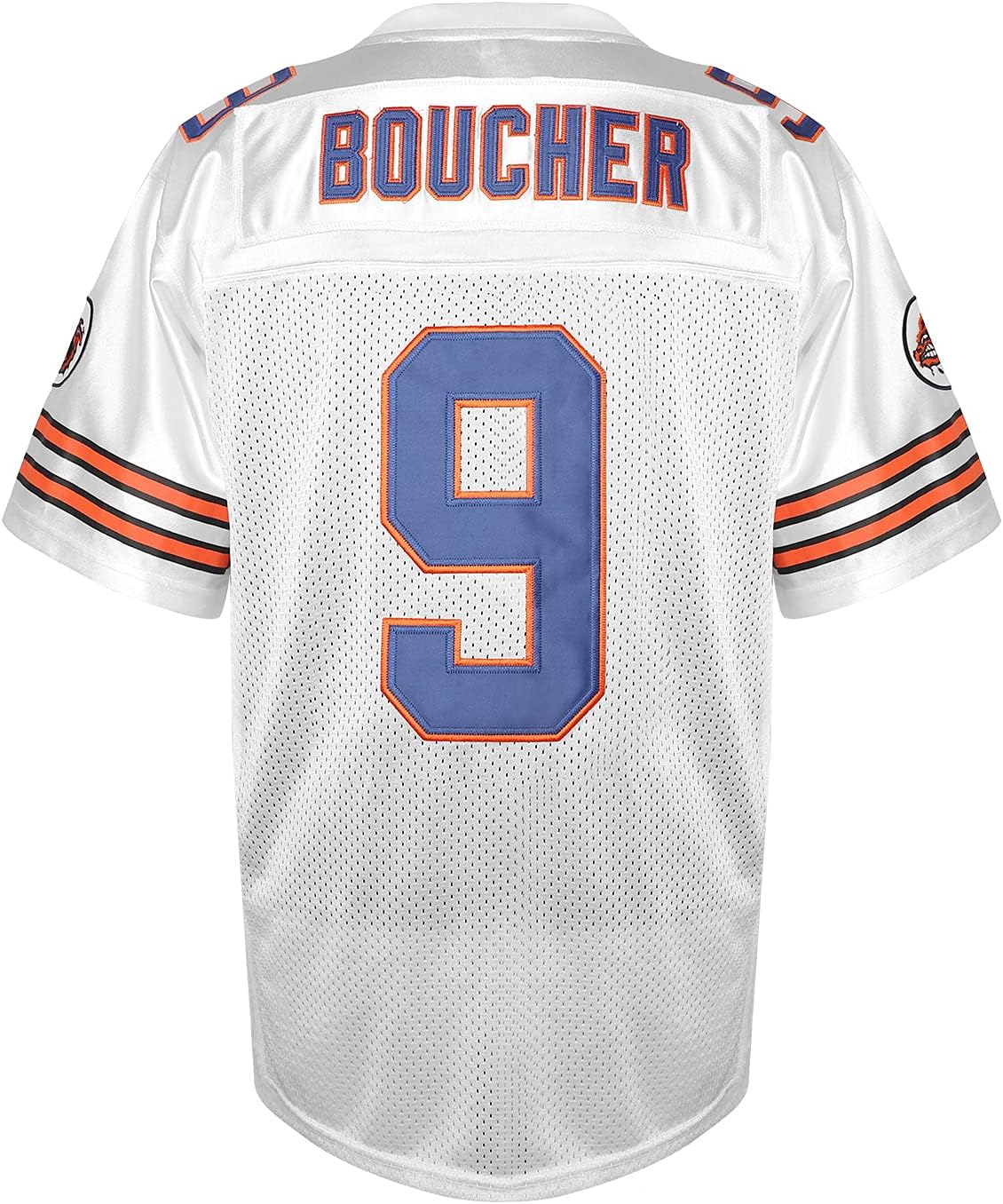 Boucher 9 The Waterboy Sandler Mud Dogs Bourbon Bowl Movie Replica Football Jersey