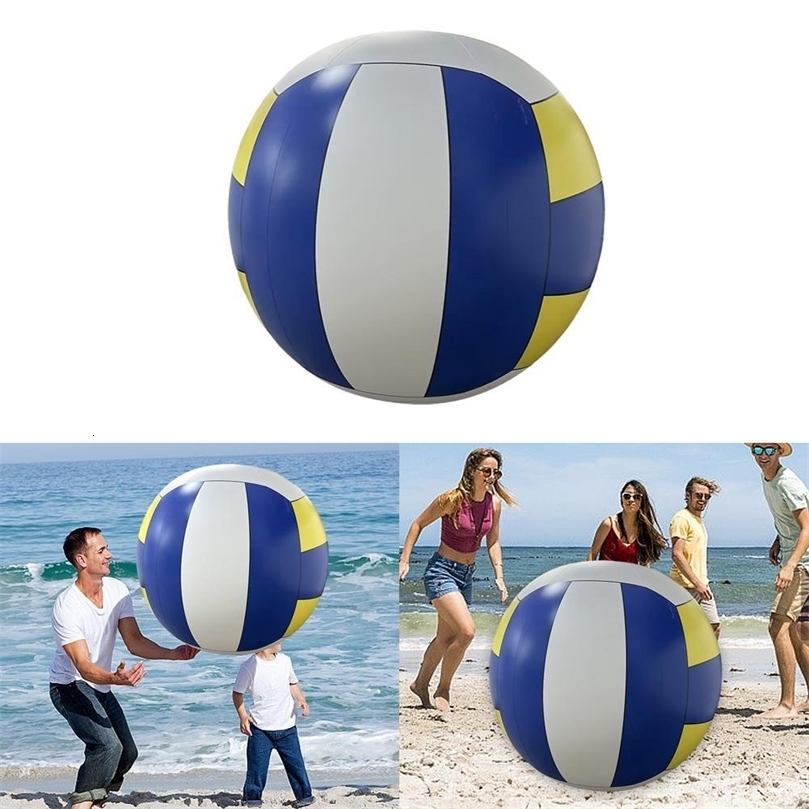 Giant PVC Inflatable Beach Volleyball Big Football Volleyball Grass Team Meeting Ball Sports Outdoor Ball Beach Buildin L1R4 250228