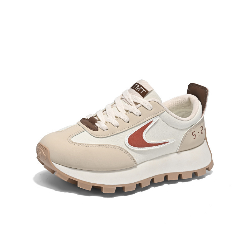 Women's Designer 2025 New Spring And Summer Multi Functional Running Sports Outdoor Training Thick Soled Height Raising Dad Shoes