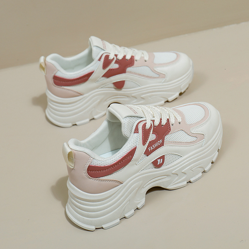 2025 Designer s New Seasonal Breathable Thick Soled Height Increasing Multi Functional Outdoor Running And Leisure Shoes For Women