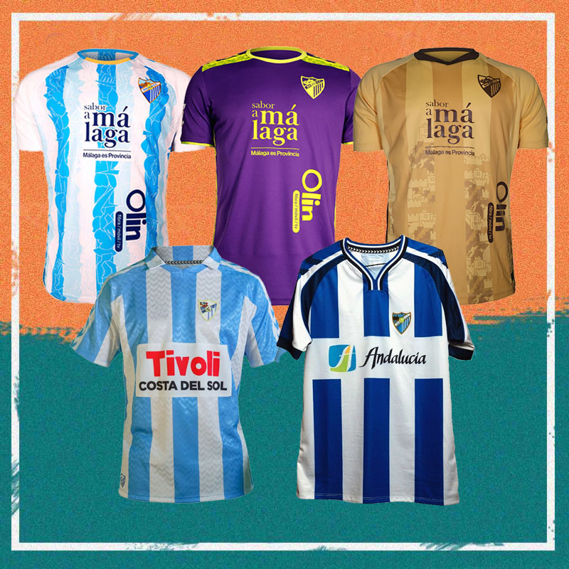 24/25 Malaga 50th soccer jersey 2024 120th MALAGUISTA EINAR PASTOR RAMON ShirtHAITAM JUANPE BATURINA KEVIN MEDINA VICTOR MOUSSA MURILLO DIONI Football uniform