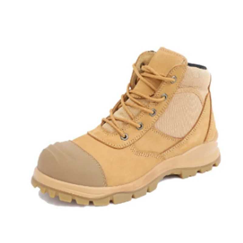 One layer of shockproof puncture proof windproof tape zipper miners labor insurance shoes tools boots Z250303