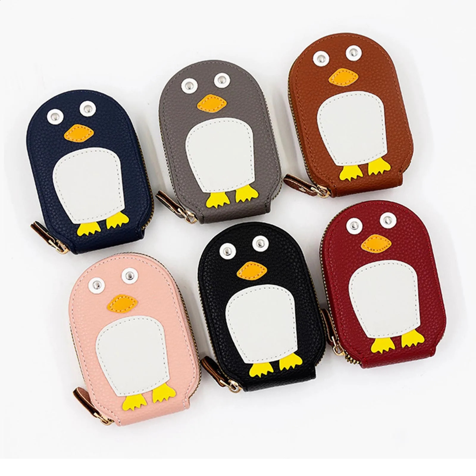 Ship from US Cute Portable Wallets WomenS Thin And Delicate High End Fashion Card Bag Network Red Function Holder Coin Purse 250228FBB