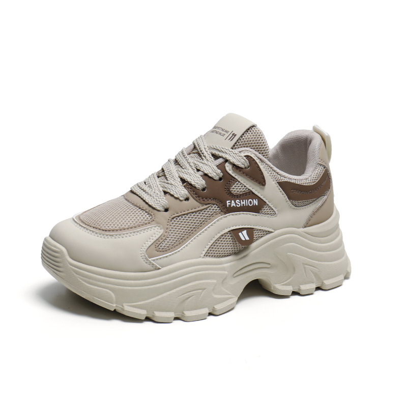 2025 Designer s New Seasonal Breathable Thick Soled Height Increasing Multi Functional Outdoor Running And Leisure Shoes For Women