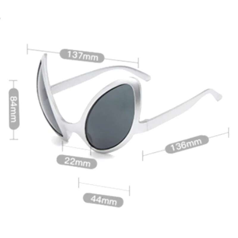 Funny Alien Men Woman Fashion Rainbow Lenses Sun Glasses Holiday Dance Party Alternative Shapes Eyewear Parties Supplies