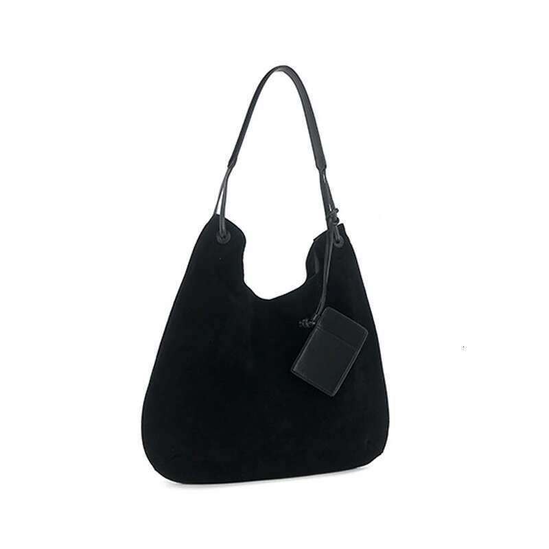 Women Genuine Leather Shoulder Tote Large Capacity Retro Handbag For Work Travel Chic Hobo Bag With Pouch