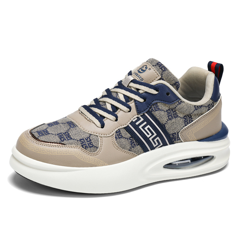 free shipping designer casual shoes men women leather breathable comfort blue brown outdoor sports running shoe trainers sneakers classic