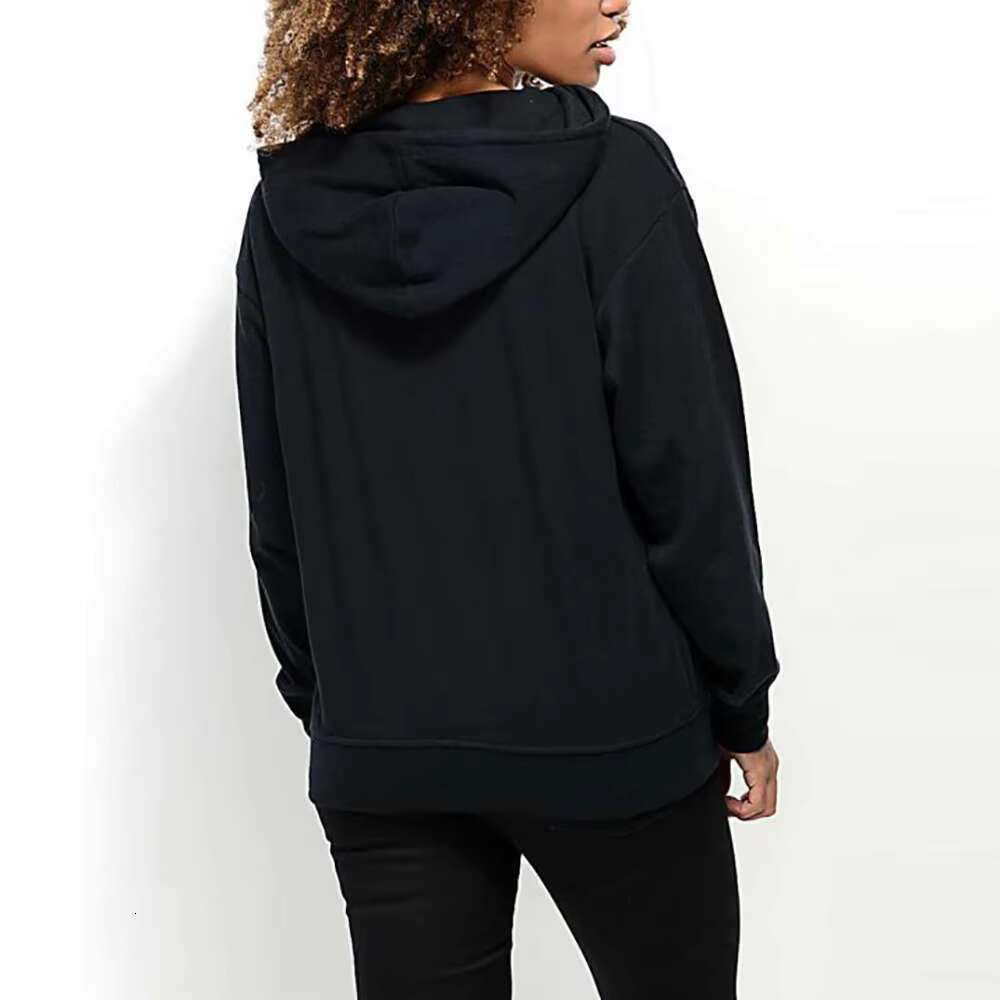 Best Selg In Black Color Comfortable Long Sleeve Pullover Hoodies For Woman's