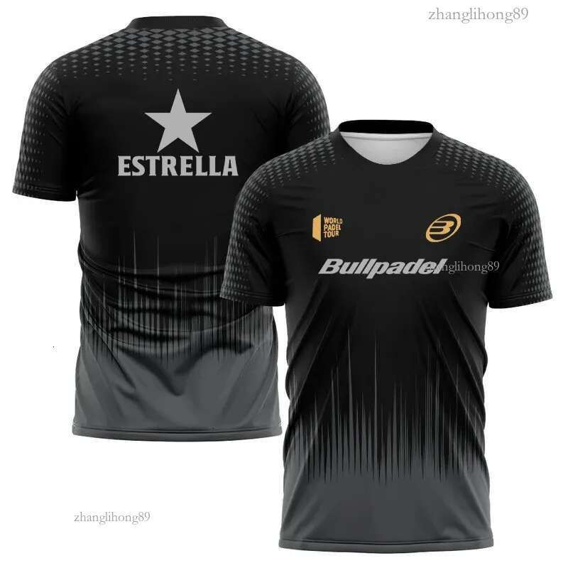 Padel Tennis Badminton Sports T Shirt Mens Tennis Tshirt Clothing Summer Male Sweat Absorption Fitness Short T-Shirt 24