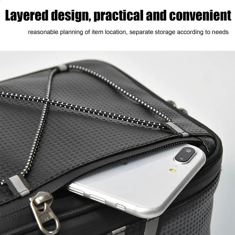 Ship from US Bicycles Saddle Bag Cycling Bikes 8L Capacity Waterproof Backseat Storage With Reflective Stripe For 250228FBB