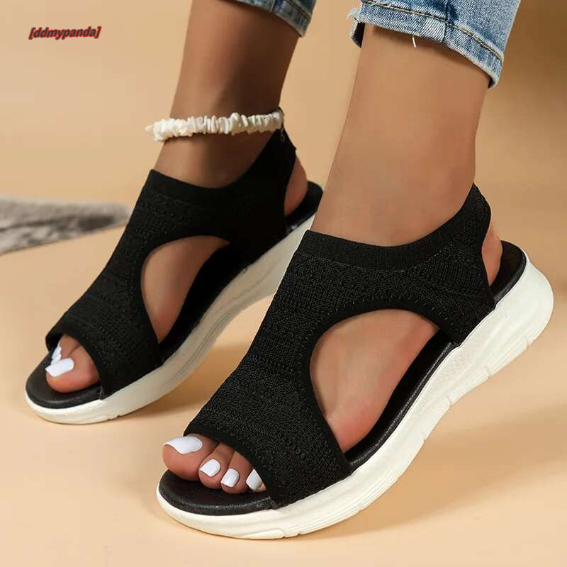 Women's Shoes Summer 2025 Comfort Casual Sport Beach Wedge Women Platform Roman Sandals Plus Size #ddmypanda
