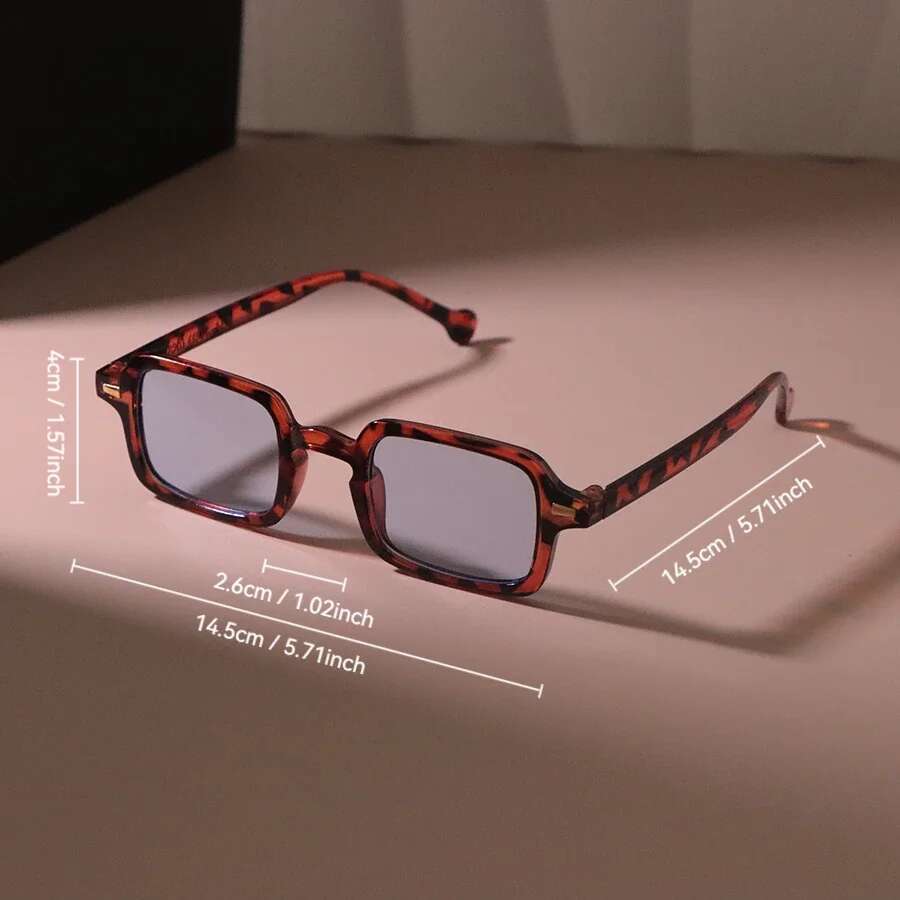 Vintage Square Sunglasses Women Men Rectangle Retro Sun Glasses Female Male Brand Designer Mirror Punk Shades Oculos De Sol