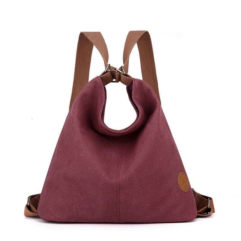 Women's Bags Multifunctional Women's Backpack High Quality Canvas Women Shoulder Bag Designer Ladies Travel Tote Bags Mochilas Mujer