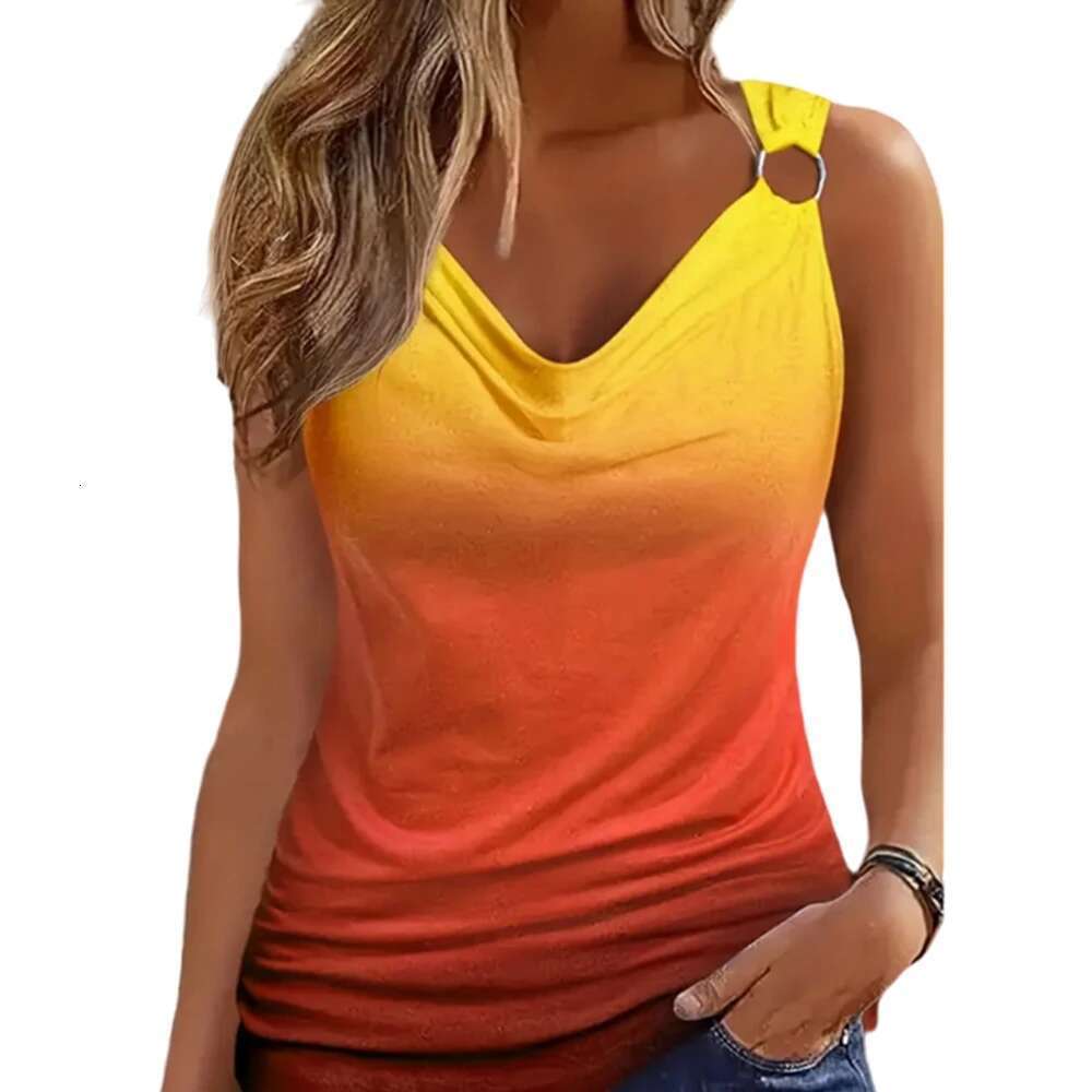 Tops Ladies Vest for Women Clothing 2025 Summer Sexy Tank T-shirt Tee Fashion Casual Slim Fit Pullover Femal Korean Y2K Crop Blo
