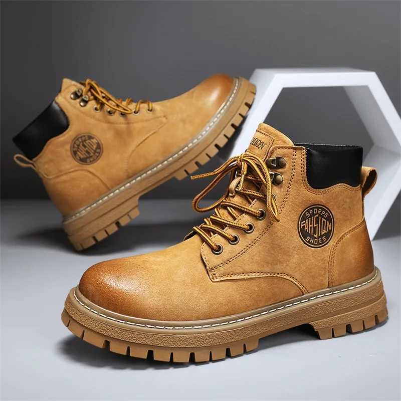 High quality mens boots winter mens shoes 2023 hiking design foot boots outdoor casual sports shoes Z250303