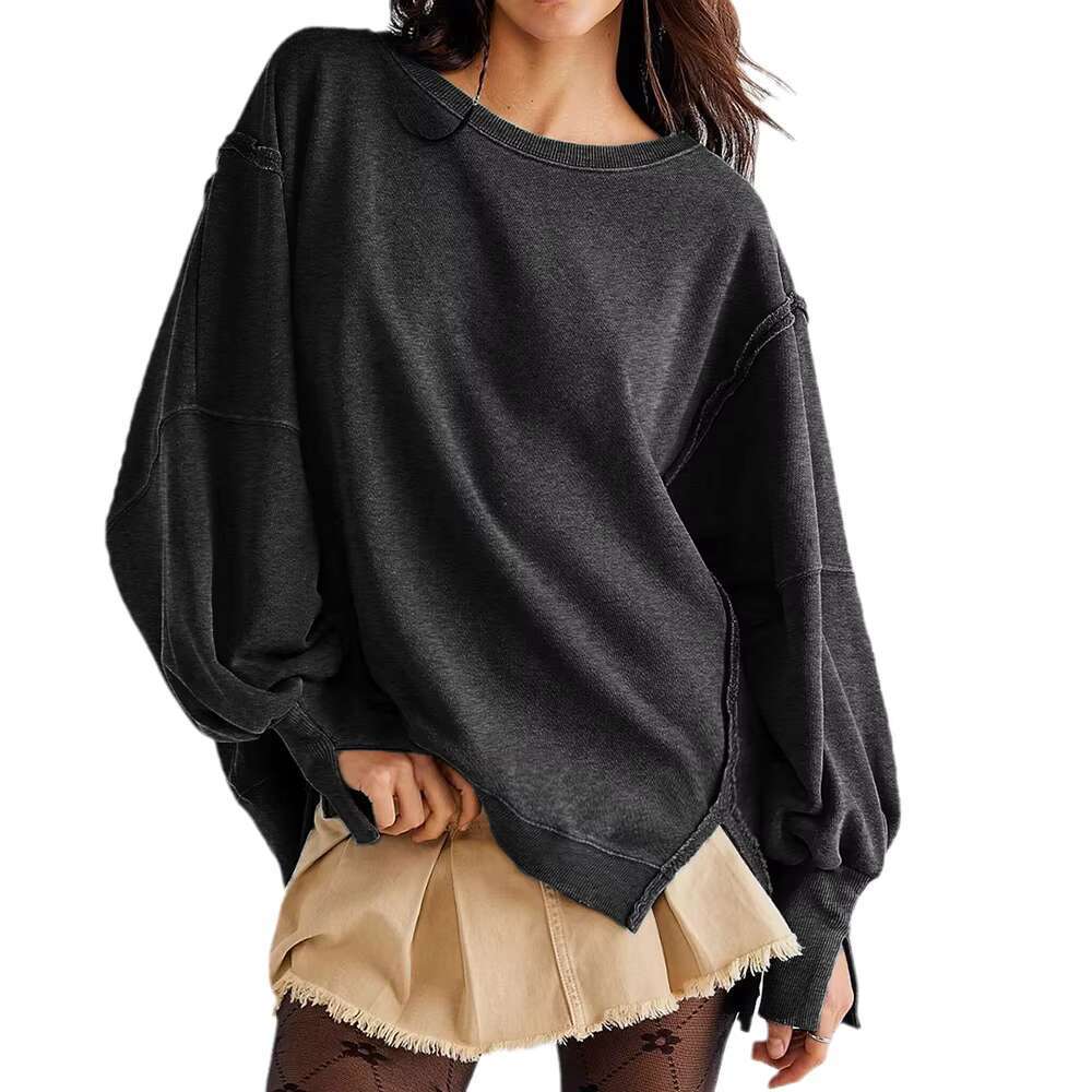 Custom Wholesale Long Sleeve Lady Top Pullover Crop Hoodies For Women Sweatshirts