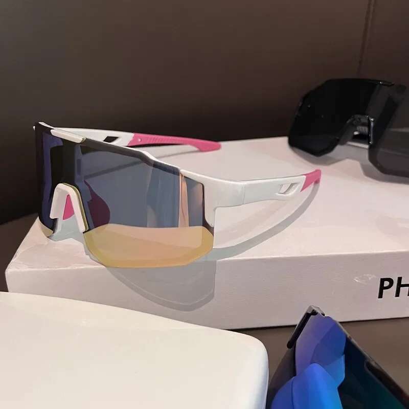 New Glasses Man Mountain Bike Bicycle Sport Sunglasses MTB Cycg Eyewear Woman For Travel Gafas De Sol