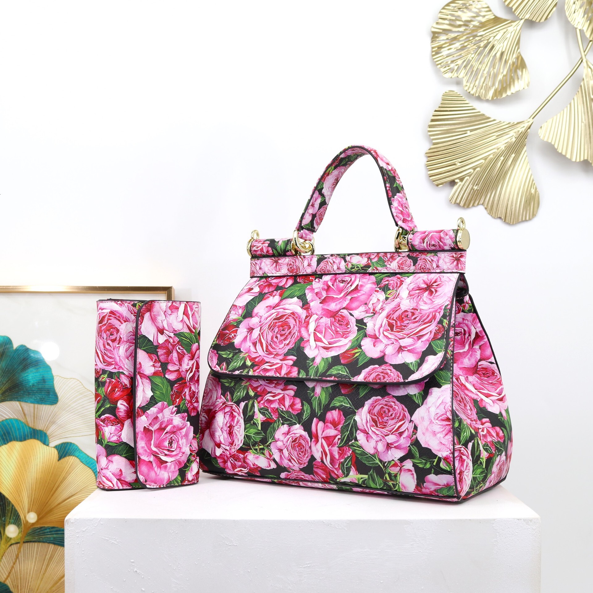 Designer 2025 Fashion Printed Handbag Texture Light Luxury Women's Ladies Bag