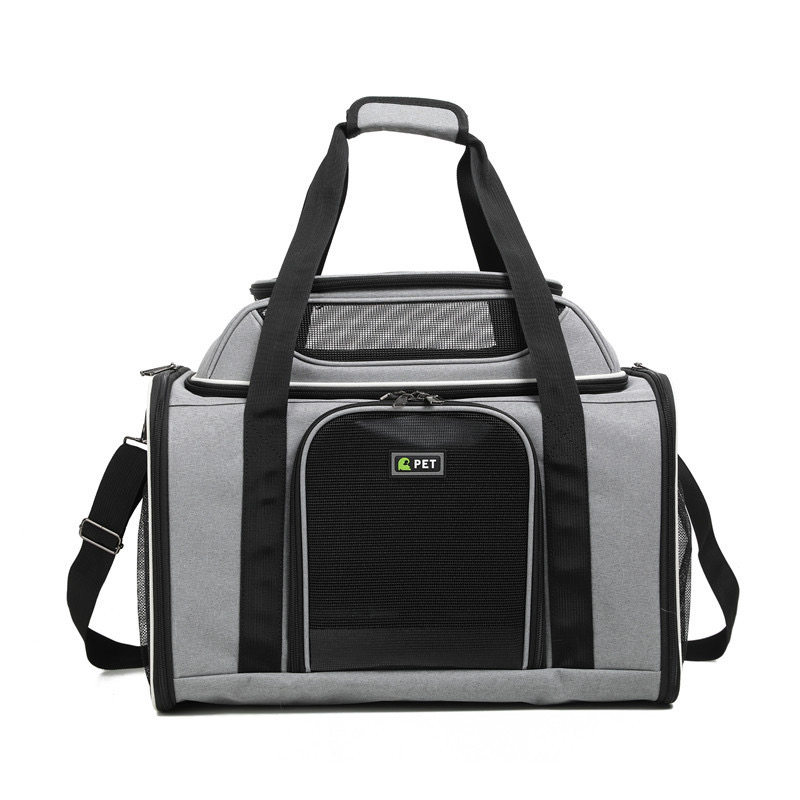 Cat, Dog Carrier for Small Medium Cats Expandable Soft Sided, Collapsible Travel Puppy Carrier