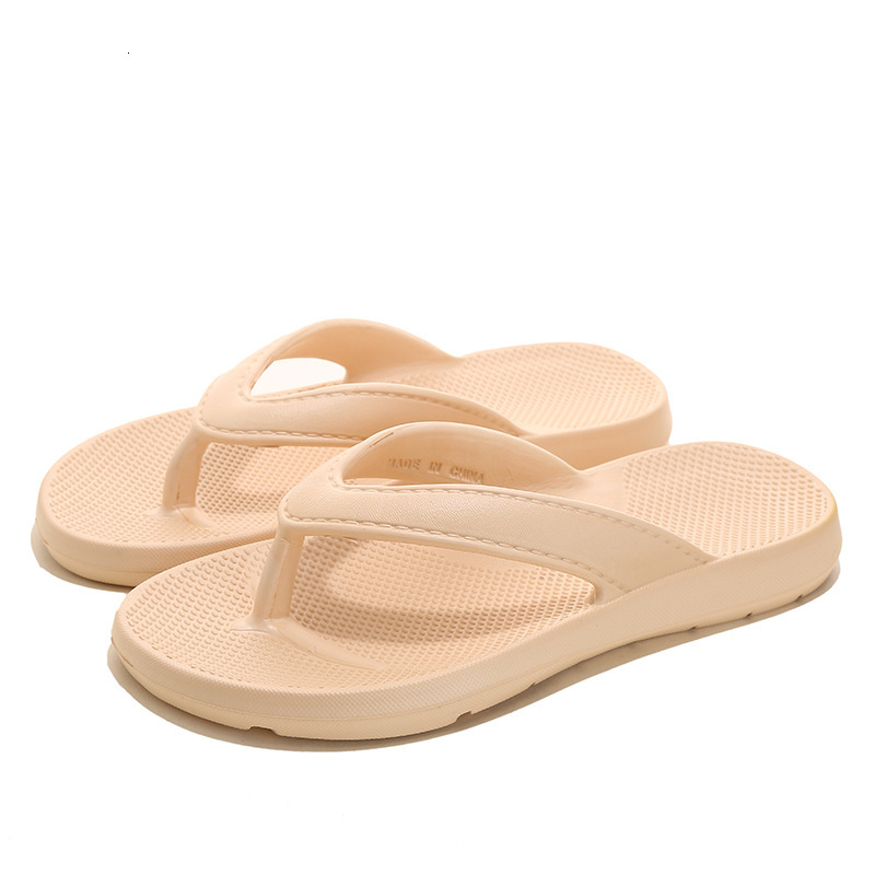 EVA men's herringbone slippers wearing the outside, clip on beach shoes couples, shock-absorbing arch support for women's designer sandals