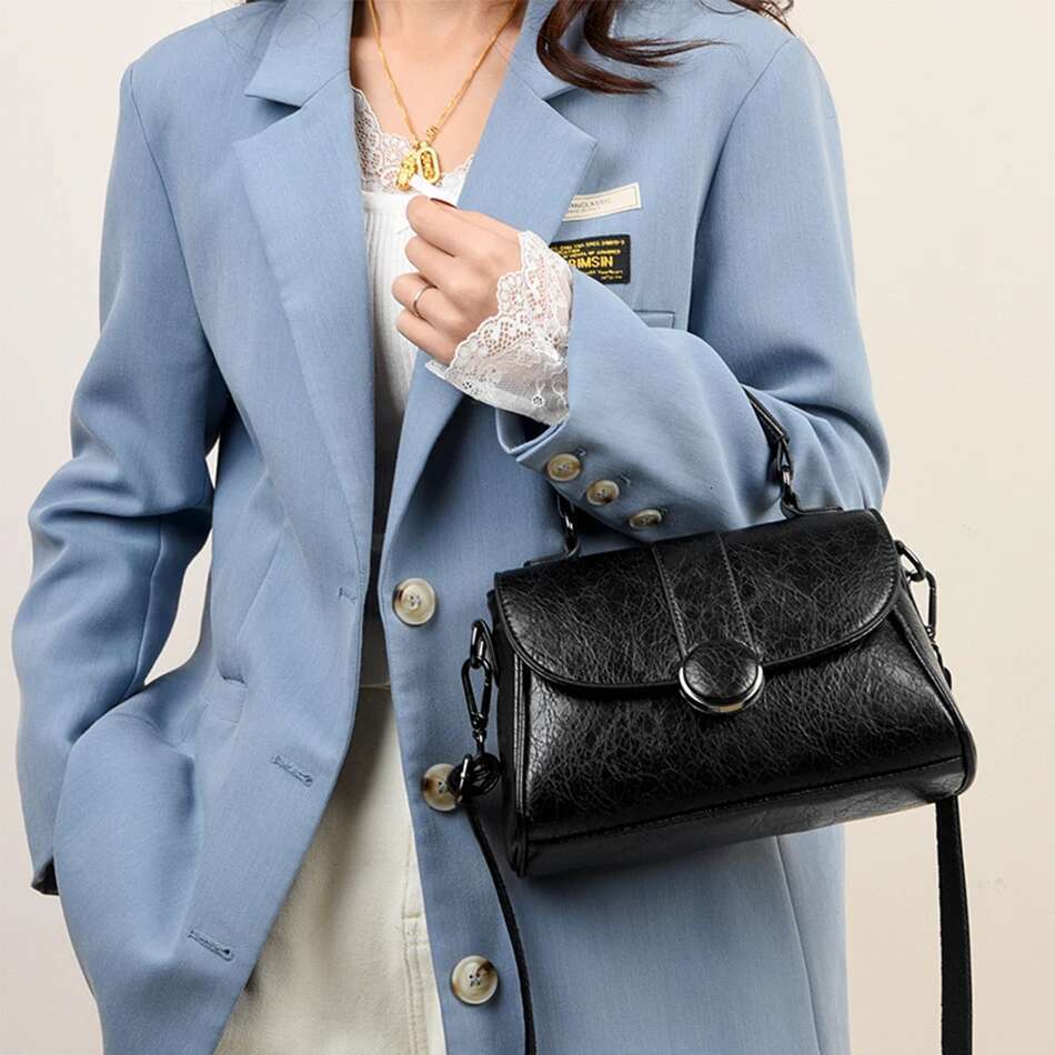Fashion Solid Color Women Handbags Female Shoulder Crossbody Bag Designer Top-Handle Bags Ladies Tote Sac A Main Feminina