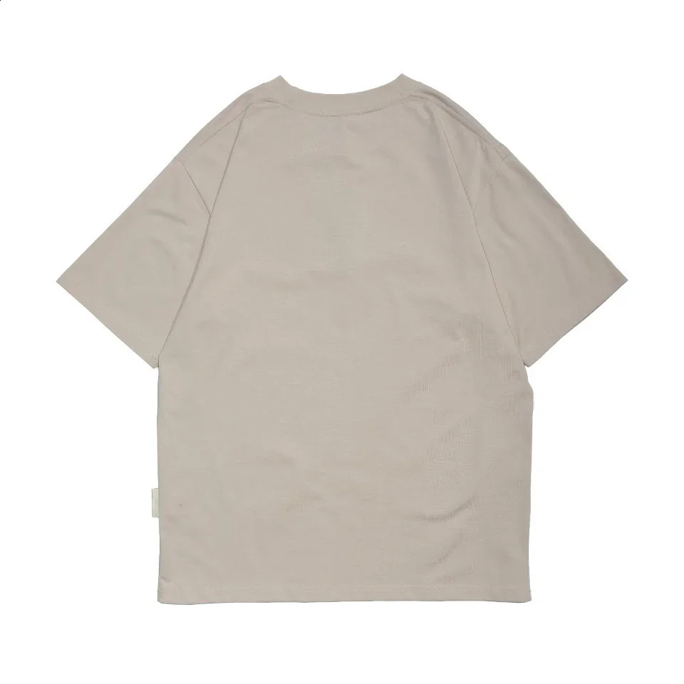 Trendy BARPIS Letter Print T-Shirts Street Hip Hop O-Neck Mens T Shirt Harajuku Casual Cotton Short Sleeve Tee tops 250224